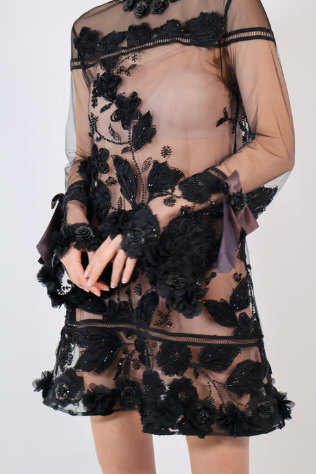 Versailles A-Line Mini Dress