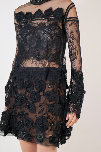Versailles Embellished Lace Top