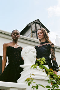 Versailles Embellished Lace Top